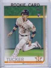 KYLE TUCKER ROOKIE CARD Houston Astros Los Angeles Dodgers 2019 TOPPS RC