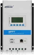 EPSOLAR TRIRON 40 amp SOLAR MPPT CHARGE CONTROLLER LCD MOTORHOME CAMPER 40A 520w