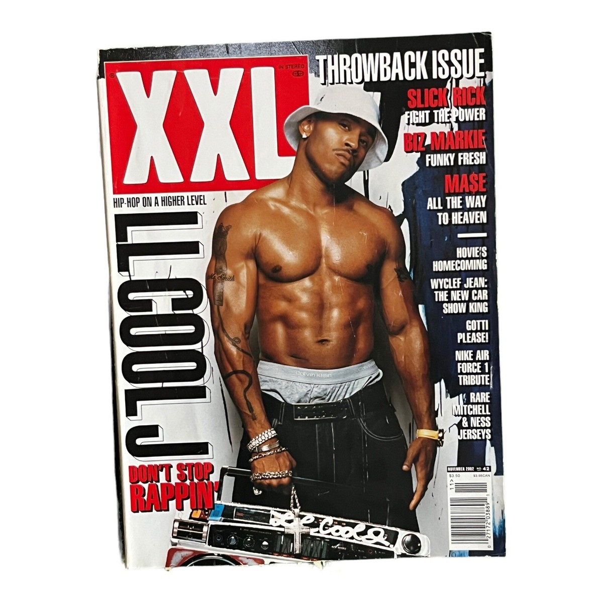 XXL Magazine #42 (November 2002) LL Cool J “The Throwback Issue