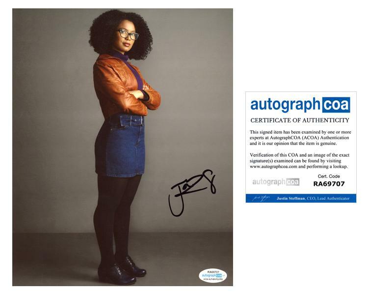 Jaz Sinclair "Chilling Adventures of Sabrina" AUTOGRAPH Signed 8x10 Photo ACOA