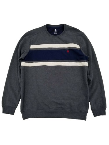 Izod Mens Asphalt Gray Long Sleeve 