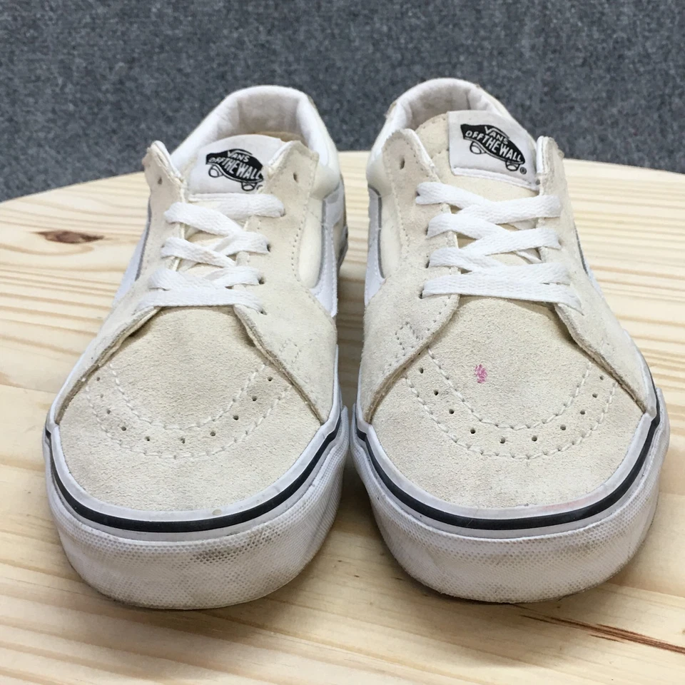 Vans Zapatos Hombres 6 Mujeres 7.5 Old Skool Sk8 Tenis Crema Bajo Con Cordones 721356 Foto 4 de 4