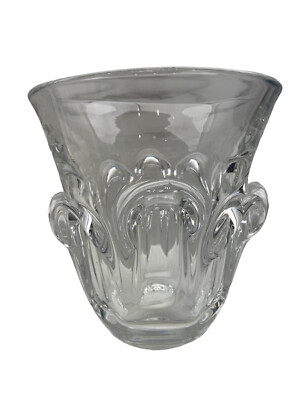 Kristallvase - Val Saint Lambert - Guido Bon - um 1950
