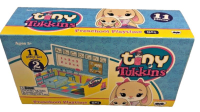 Tiny Tukkins Bunny Preschool Playtime Set  New in Box by Beverly Teddy Bear Co.