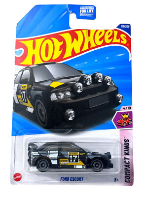 Hot Wheels FORD ESCORT Rally Black 2025 Compact Kings | eBay