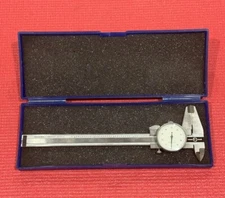 VINTAGE Qing G Gong CALIPER / MICROMETER W/ OG Case Made in China