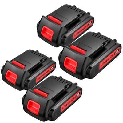 For Black & Decker 20V Lithium MAX Battery 20 Volt Li-Ion LBXR20 LBXR2020 3.0Ah