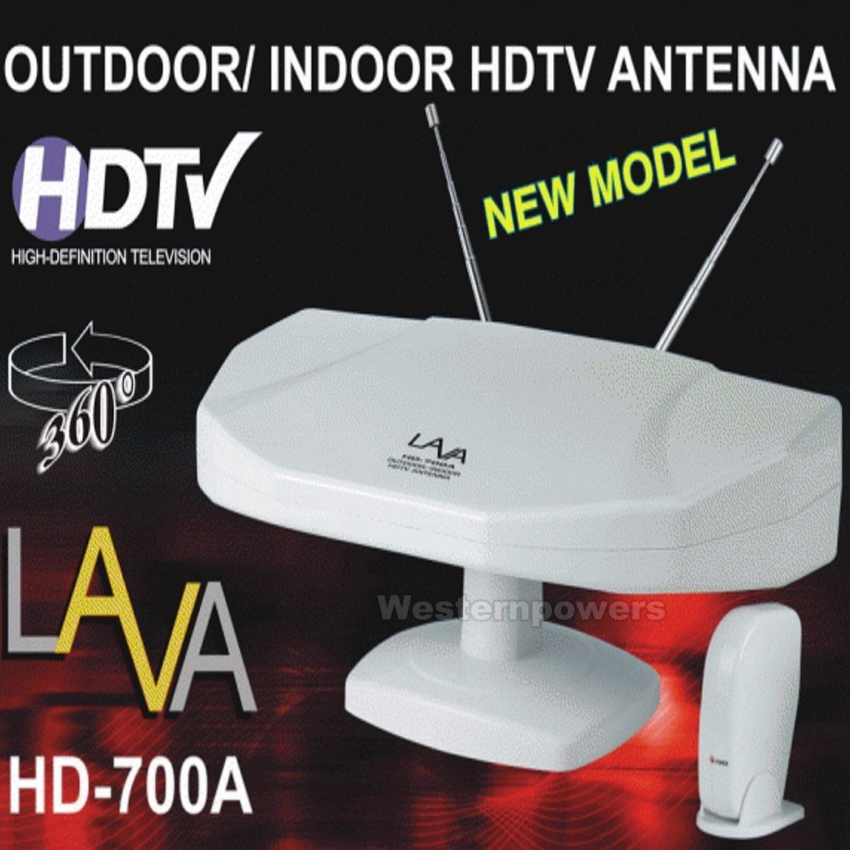 NEW Lava Electronics HD700A Indoor/Outdoor HDTV Antenna Home Antenna