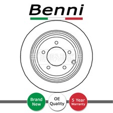 Disco freno posteriore Benni adatto a Jeep Patriot Bussola Chrysler Sebring Dodge Avenger