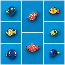 Schuhstecker/Shoe Charms für FABIUS*/NEMO*/DORIE* Fans/FISCHE/FLUNDER/CLOWNFISCH