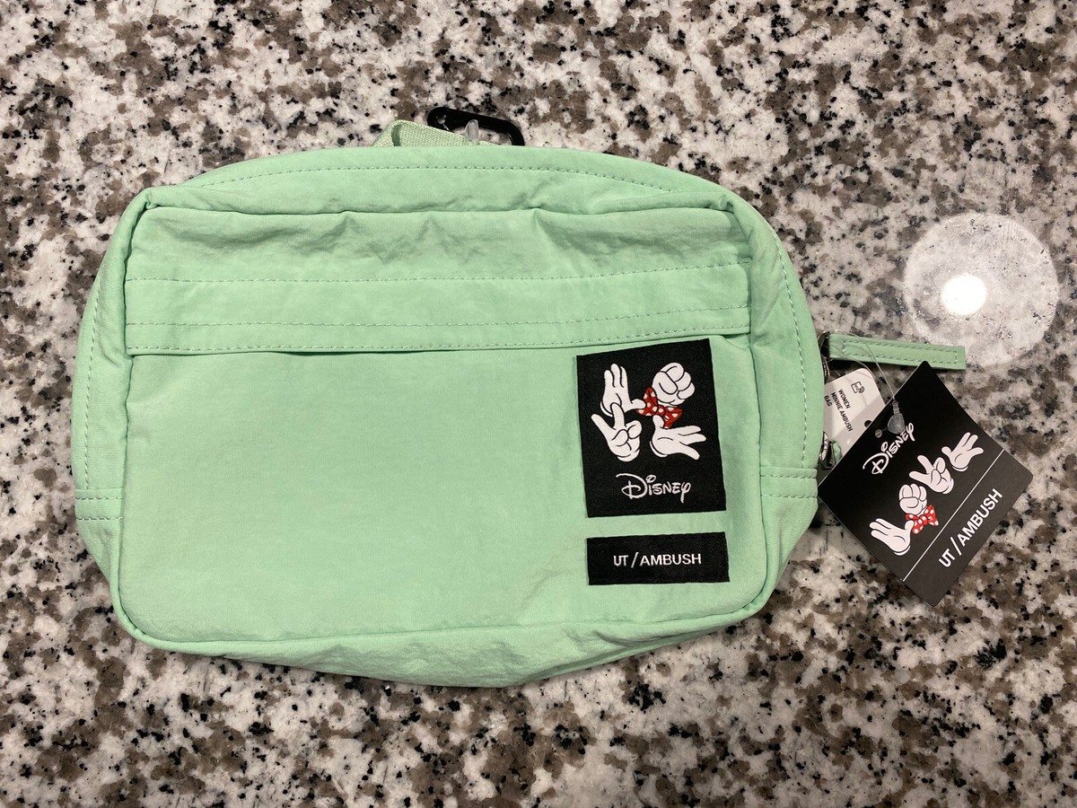 NWT Uniqlo Disney Minnie Mouse AMBUSH BAG Fanny Pack Belt 