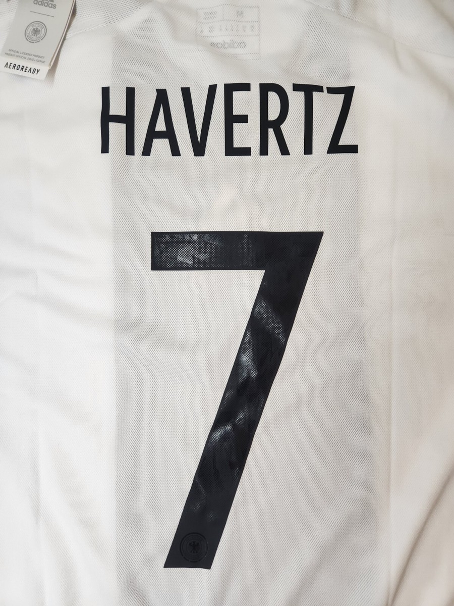 adidas HAVERTZ 7 シャツ XL ホワイト adidas Germany Home Havertz 7 Jersey 2022-2023 (Official
