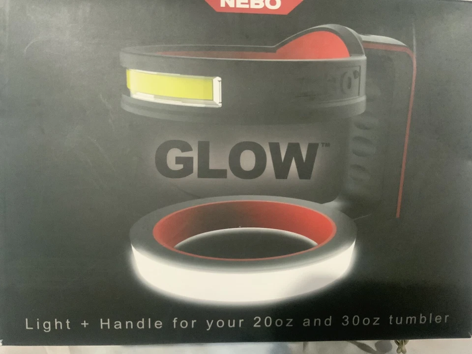 NEBO GLOW Handle Flashlight Task Light for 30oz & 20oz Tumblers 220 Lumen Light  - Image 2 of 4