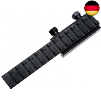 1 Stück 20mm Weaver Picatinny Schiene Flat Top Scope Mount Basis 145mm Lange
