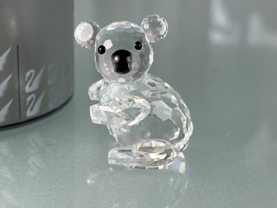 Swarovski Figur 014366 Koala Bär ( Groß ) Mutter 4,5 cm. Mit Ovp & Zertifikat.