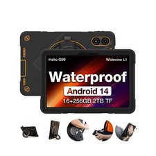 AGM PAD P2 Active Rugged Android 14 Tablet with Case, Waterproof/Drop-Proof, ...