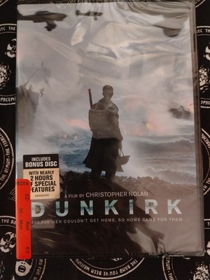 Dunkirk DVD   Tom Hardy NEW Christopher Nolan *Factory Sealed* 2017