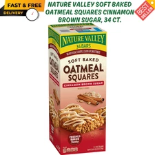 Nature Valley Soft Baked Oatmeal Squares Cinnamon Brown Sugar, 34 ct. FREE SHIP