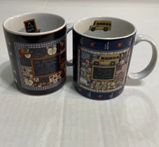 Susan Winget Teacher Appreciation Gift Coffee Mugs Boxed Set