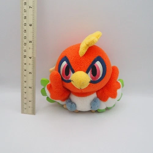 JK42 JUNK Ho-oh Pokemon Center 2005 Pokedoll Velboa 5" Plush Toy Doll Japan image 2
