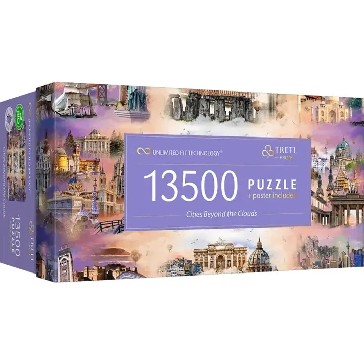 Cities Beyond the Clouds 13500 Piece Jigsaw Puzzle Trefl New | eBay
