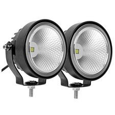 4 Inch Round Led Fog Lights 4x4 Off Road Pod Light Flood Beam 4 inch White