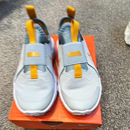 Nike Flex Runner 2 Unisex Kids Leather Mesh Slip On Low Top Trainers UK 10.5