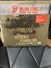 ROLLING STONES STICKY FINGERS LIVE 2015 3LP/DVD Sealed . Cover Wear , Read…….