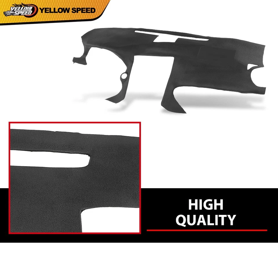 Cubierta de tablero de instrumentos negra apta para Lexus IS250 IS350 2006-2013 Foto 4 de 4