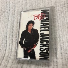 Michael Jackson Bad Cassette Tape ET40600 1987 MJJ Productions