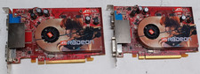 Lot of 2 ATI Radeon X1600 256MB DDR3 PCI Vide...