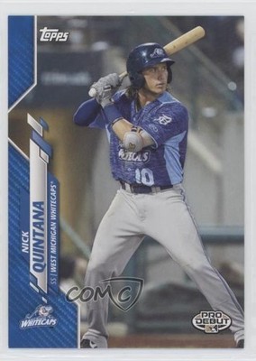 2020 Topps Pro Debut Blue 83/150 Nick Quintana #PD-74 4z8