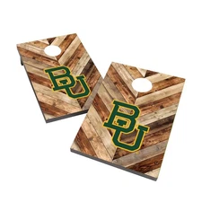 2x4 Cornhole Set Baylor Bears Official Licensed Wooden Foldable Legs Bags