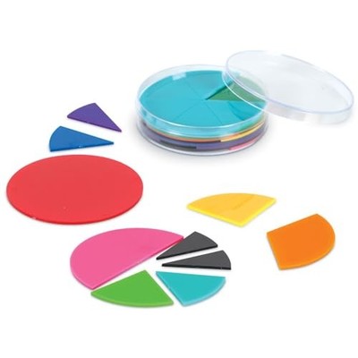 Learning Resources Rainbow Fraction R Circles Fraction Learning Rainbow Circles