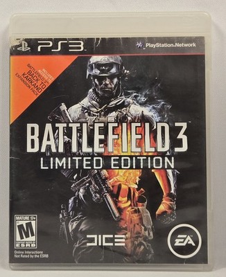 Battlefield 3 -- Limited Edition (Sony PlayStation 3, 2011)