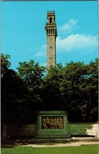 Pilgrim Monument Provincetown Cape Cod MA Vintage Color Postcard