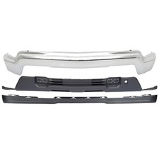 For 2022-2025 Chevy Silverado 1500 Front Bumper Cover Assembly Chrome W/o Park