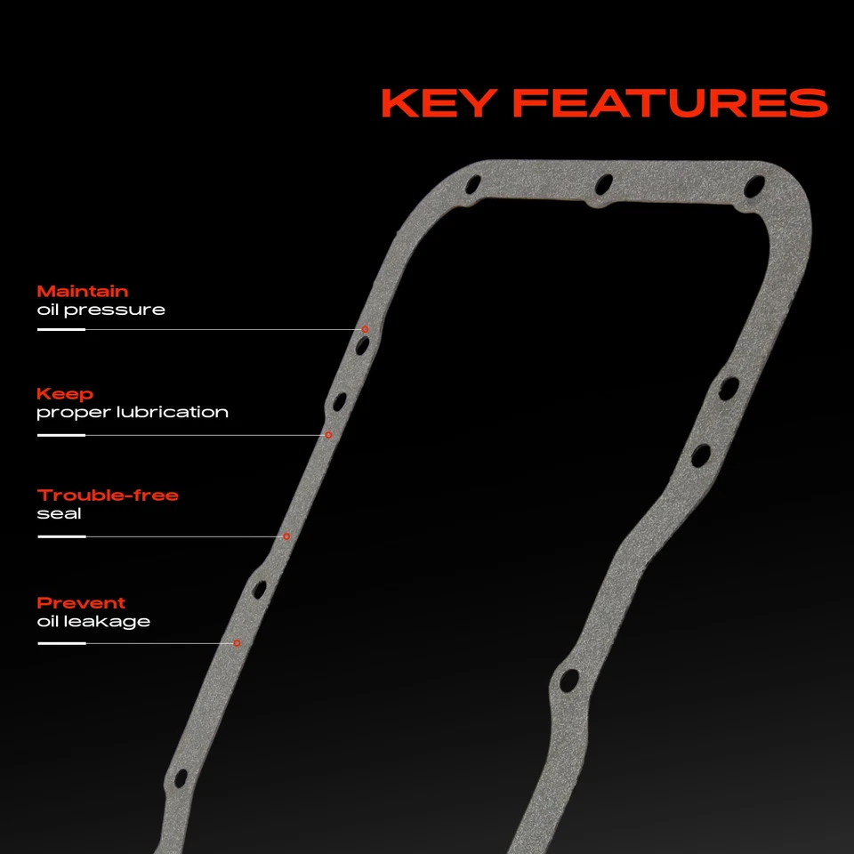 Conjunto de junta de panela de óleo de motor de cortiça para Mitsubishi Montero Sport 1997-2000 V6 3.0L - Imagem 4 de 4