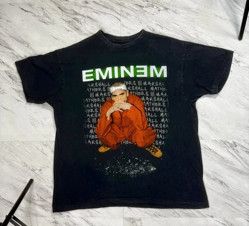 Eminem Criminal Tour Brockum USA Shirt XL Rap T 2000s vintage concert t-shirt, vintage, size XL, single stitch, B+ condition