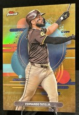 2025 Topps Finest - Uncommon Fernando Tatís Jr. #184 Gold Refractor /25