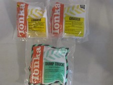 NEW- 3 -McDonald's Happy Meal Tonka Trucks