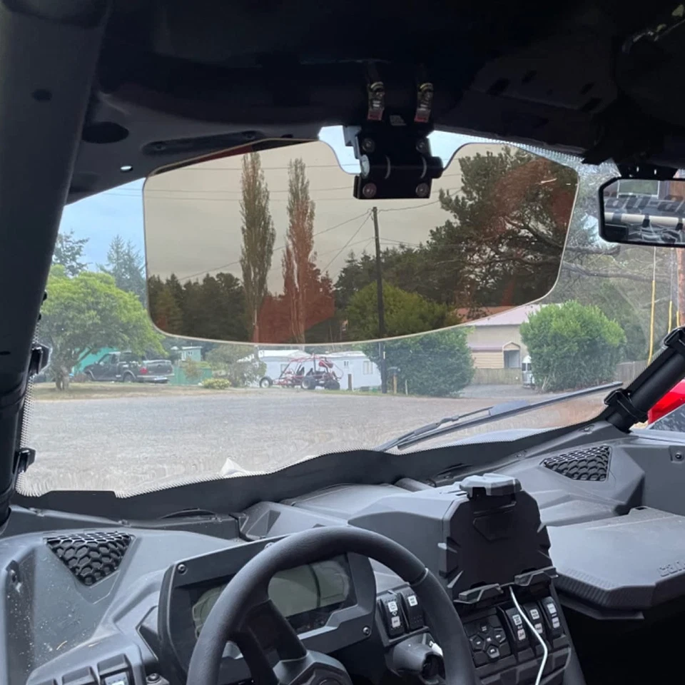 Parasol tintado UTV de 1,5""-2"" para Can Am X3 Polaris RZR XP 1000 2 piezas Foto 2 de 4