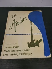 THE ANCHOR Yearbook US Naval Training Center San Diego 1963 Company 63-481