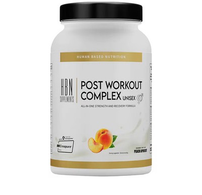 HBN Supplements Post Workout Complex - Unisex, 1350 g Dose, Peach Apricot