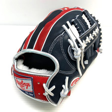 Rawlings Japan GOLD Glove HOH Heart of the Hide RHT 11.5 Infielder Navy/Scarlet