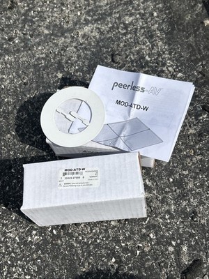Peerless MOD-ATD-W Trim Disc for Modular Series Projector Mounts. Lot Of 2-NIB