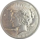 1922-P PHILADELPHIA MINT SILVER EAGLE UNITED STATES LOOKS BU PEACE DOLLAR COIN