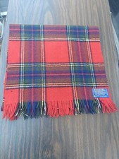 VTG Pendleton Scarf Red -100 Virgin Wool