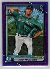 2024 Bowman Chrome #BCP-219 Jeter Martinez Prospects Shimmer Refractors
