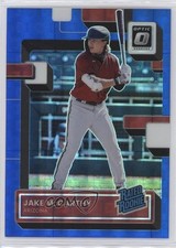 2022 Donruss Optic Rated Rookie Blue Pandora Prizm 9/99 Jake McCarthy #73 12ty